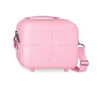 Pepe Jeans Highlight Trousse de Toilette Adaptable avec bandoulière Rose 29 x 21 x 15 cm Rigide ABS 9,14 l 0,63 kg by Joumma Bags, Rose, Trousse de Toilette Adaptable avec bandoulière