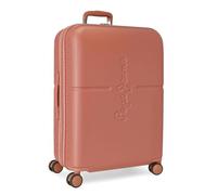 Pepe Jeans Highlight Valise Cabine, Deux Compartiments, en ABS résistant et léger, 4 roulettes pivotantes, Serrure TSA intégrée et Port USB intégré. par Joumma Bags