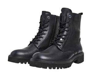 Pepe Jeans Homme Durham Combat Bottes, Noir, 41 EU