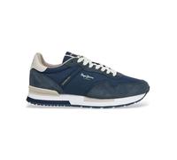 Pepe Jeans Homme Hailon Basic M Sneak, Bleu Marine, 41 EU