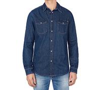 Pepe Jeans Homme Hammond Chemise en Jean, Bleu (Denim-XV9), M