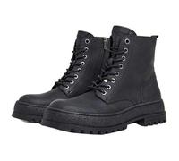 Pepe Jeans Bottines Lincoln Top en cuir noir Taille 42