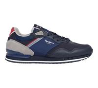 Pepe Jeans Homme London Cross M Sneak, Bleu Marine, 46 EU