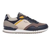 Pepe Jeans Homme London Cross M Sneak, Marron Hide Beige, 47 EU