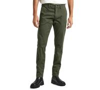 Pepe Jeans - Homme Slim Fit Chino Stretch Pantalon en Tissu - Charlie Olive Vert