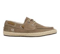 Pepe Jeans Homme Tourist Deck Chaussures, Marron foncé Pierre Beige, 44.5 EU
