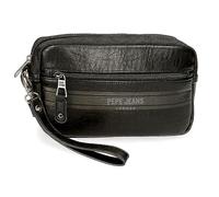 Pepe Jeans Horley Bagage- Sac Messenger Homme, Noir, Talla única, Sac à main
