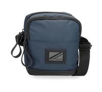 Pepe Jeans Hoxton Sac à bandoulière Bleu 12 x 15 x 3,5 cm Polyester, bleu, Talla única, Petit sac à bandoulière