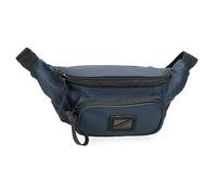 Pepe Jeans Hoxton Sacs à bandoulière et trousses de toilette, noir et bleu, polyester PU, différentes tailles