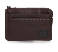 Pepe Jeans Hudson Porte-Monnaie avec Porte-Cartes Marron 11 x 7 x 1,5 cm Cuir by Joumma Bags