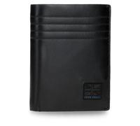 Pepe Jeans Hudson Portefeuille Vertical Noir 8,5 x 10,5 x 1 cm Cuir by Joumma Bags