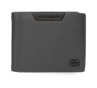 Pepe Jeans Indiana Portefeuille Horizontal avec Porte-Monnaie, Taille Unique, Gris, Taille Unique pour Tous, Portefeuille Horizontal avec Porte-Monnaie