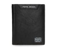 Pepe Jeans Indiana Porte-Cartes Vertical Taille Unique, Noir, Taille Unique pour Tous, Porte-Cartes Vertical