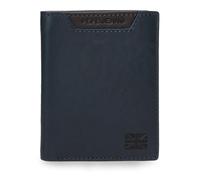 Pepe Jeans Indiana Porte-Cartes Bleu 9 x 11 x 1 cm Cuir by Joumma Bags
