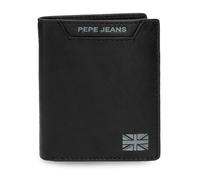Pepe Jeans Indiana Porte-Documents Vertical Noir 8.5x10.5x1 cm Piel par Joumma Bags