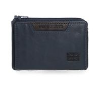 Pepe Jeans Indiana Porte-Monnaie avec Porte-Cartes Taille Unique, Bleu, Taille Unique pour Tous, Porte-Monnaie avec Porte-Cartes