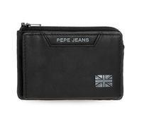 Pepe Jeans Indiana Porte-Monnaie avec Porte-Cartes Taille Unique, Noir, Taille Unique pour Tous, Porte-Monnaie avec Porte-Cartes