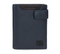 Pepe Jeans Indiana Portefeuille Vertical avec Fermeture à clic, Taille Unique, Bleu, Taille Unique pour Tous, Portefeuille Vertical avec Fermeture à clic