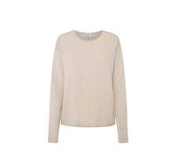 Pepe Jeans Isela Crew Neck Tricots, Marron (Beige Clair), S Femme