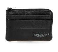 Pepe Jeans Ithaca Porte-Monnaie avec Porte-Cartes Noir 11 x 7 x 1,5 cm Cuir by Joumma Bags