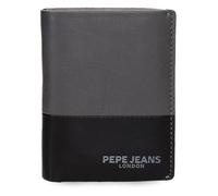 Pepe Jeans Ithaca Portefeuille avec Porte-Cartes Gris 8,5 x 11 x 1 cm Cuir by Joumma Bags