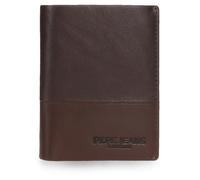 Pepe Jeans Ithaca Portefeuille avec Porte-Cartes Marron 8,5 x 11 x 1 cm Cuir by Joumma Bags