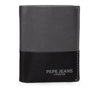 Pepe Jeans Ithaca Portefeuille Vertical Gris 8,5 x 10,5 x 1 cm Cuir by Joumma Bags