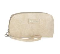 Pepe jeans Jana Sac à main beige 20 x 11 x 4 cm Polyester avec détails en cuir synthétique by Joumma Bags, Beige, Talla única, Sac à main