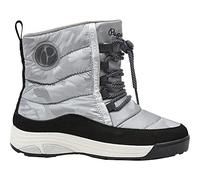 Pepe Jeans Jarvis Camu Bottines pour fille, Argenté (934), 37 EU