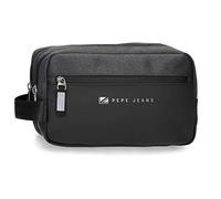 Pepe Jeans Jarvis Sac à Main Noir 25 x 16 x 1 cm Polyester
