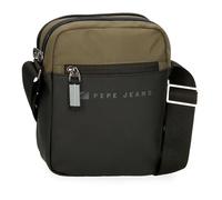 Pepe Jeans Jarvis Sac à main, Vert foncé, Sac à bandoulière Jarvis