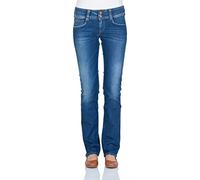 Pepe Jeans Jean pour femme - Coupe droite - Bleu - Royal Dark W24-W34 - Coton stretch, 000 denim (D45), 32W x 34L