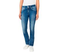 Pepe Jeans Jean Slim MW, Bleu (Denim-ED8), 31 W/34 L Femme