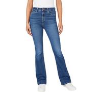 Pepe Jeans Jeans Coupe Skinny évasée Uhw pour Femme, Bleu (Denim-gx6), 27 W/30 L