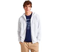 Sweatshirt à capuche Pepe Jeans Joe Full Zip blanc. - XL