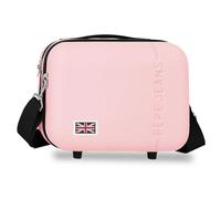 Pepe Jeans Joumma Bags Aris Trousse Adaptable Rose Clair 25 x 21 x 15 cm Rigide ABS 7,8 l 0,8 kg