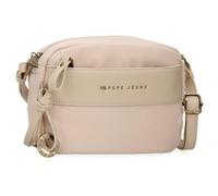 Pepe Jeans Joumma Bags Morgan, Sacs et Accessoires de Voyage, Beige, Noir, Vert, Cuir synthétique pour Femme, Beige, Talla única, Bandoulière Pepe Jeans