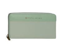 Pepe jeans Joumma Bags Morgan, Sacs et Accessoires de Voyage, Beige, Noir, Vert en Cuir synthétique pour Femme, Vert, Talla única, Portefeuille