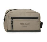Pepe Jeans Joumma Bags Waltford Nececer Adaptable Beige Polyester avec détails Imitation Cuir 25 x 15 x 12 cm