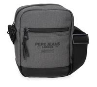 Pepe Jeans Waltford Petit Sac à bandoulière Gris 15 x 19,5 x 6 cm Cuir synthétique et Polyester by Joumma Bags