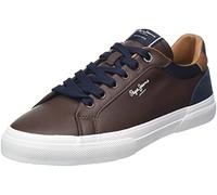 Pepe Jeans Kenton Court Trainers Marron EU 46 Homme