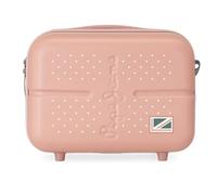 Pepe Jeans Laila Trousse de Toilette Adaptable avec bandoulière 29 x 21 x 15 cm, Rose, 29x21x15 cms, Trousse Adaptable avec bandoulière