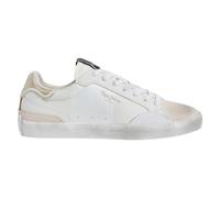 Pepe Jeans Lane Moon Leather Sneakers White
