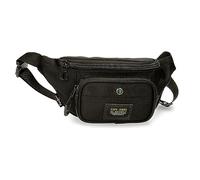 Pepe Jeans Leighton Sac banane taille unique, Noir, Talla única, Sac banane