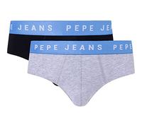 Pepe Jeans Logo BF LR 2P Slips, Noir (Black), XL Homme