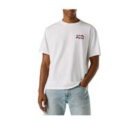 Pepe Jeans - Logo T-Shirt - Homme - Tops - Blanc - Taille: S