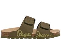 Pepe Jeans Bio Brook Sandals Vert EU 33 Garçon