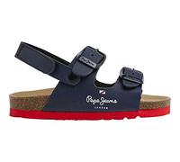 Pepe Jeans Bio Double Kansas Bk Sandals Bleu EU 25 Garçon