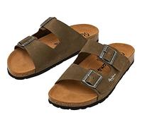 Pepe Jeans Sandales Bio M Suede 23 Homme Vert Kaki Taille 40
