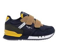 Pepe Jeans London Class Navy Trainers